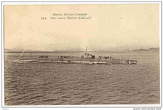 Sous-marin MAURICE CALLOT 1921